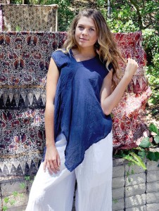 11451 Banded Point Tunic